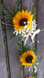 Sunflower Boutonnier