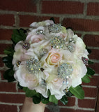 Bridal Silk Rose Bouquet