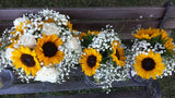 Bridesmaids Sunflower Bouquet
