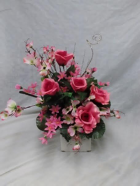 pink garden