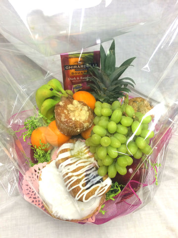 Fruit & Pastry Gift Basket