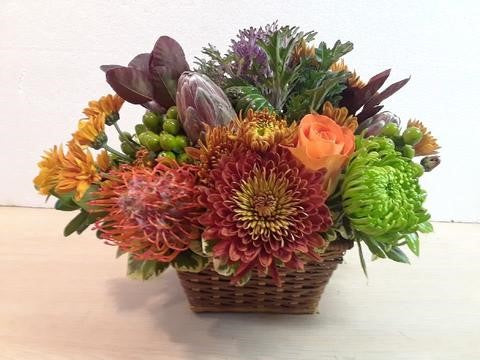 small fun fall basket