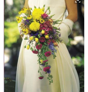 Fields bride bouquet